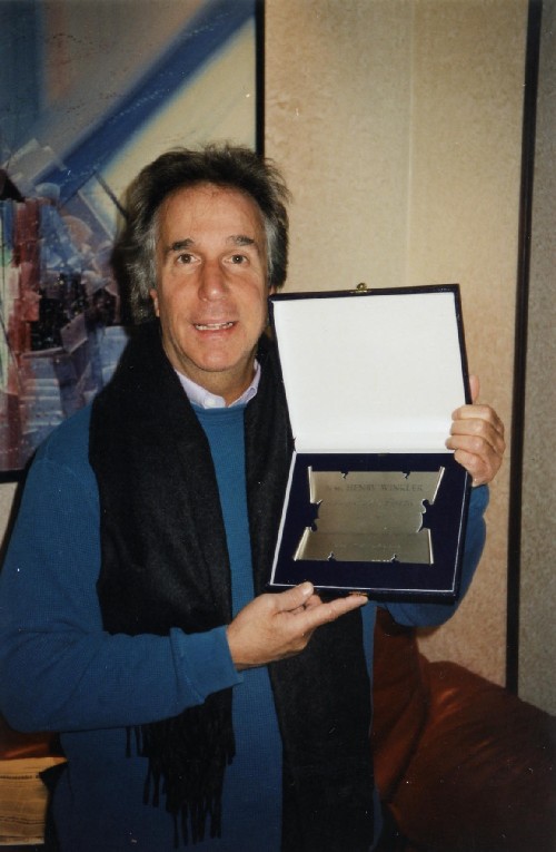 Henry Winkler ad Andria Ottobre 2001 - © Giuseppe Ganelli