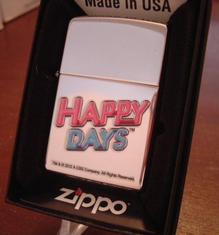 Zippo lighter happy days03